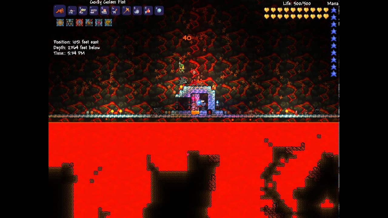 What is the progression route in Terraria? Arqade