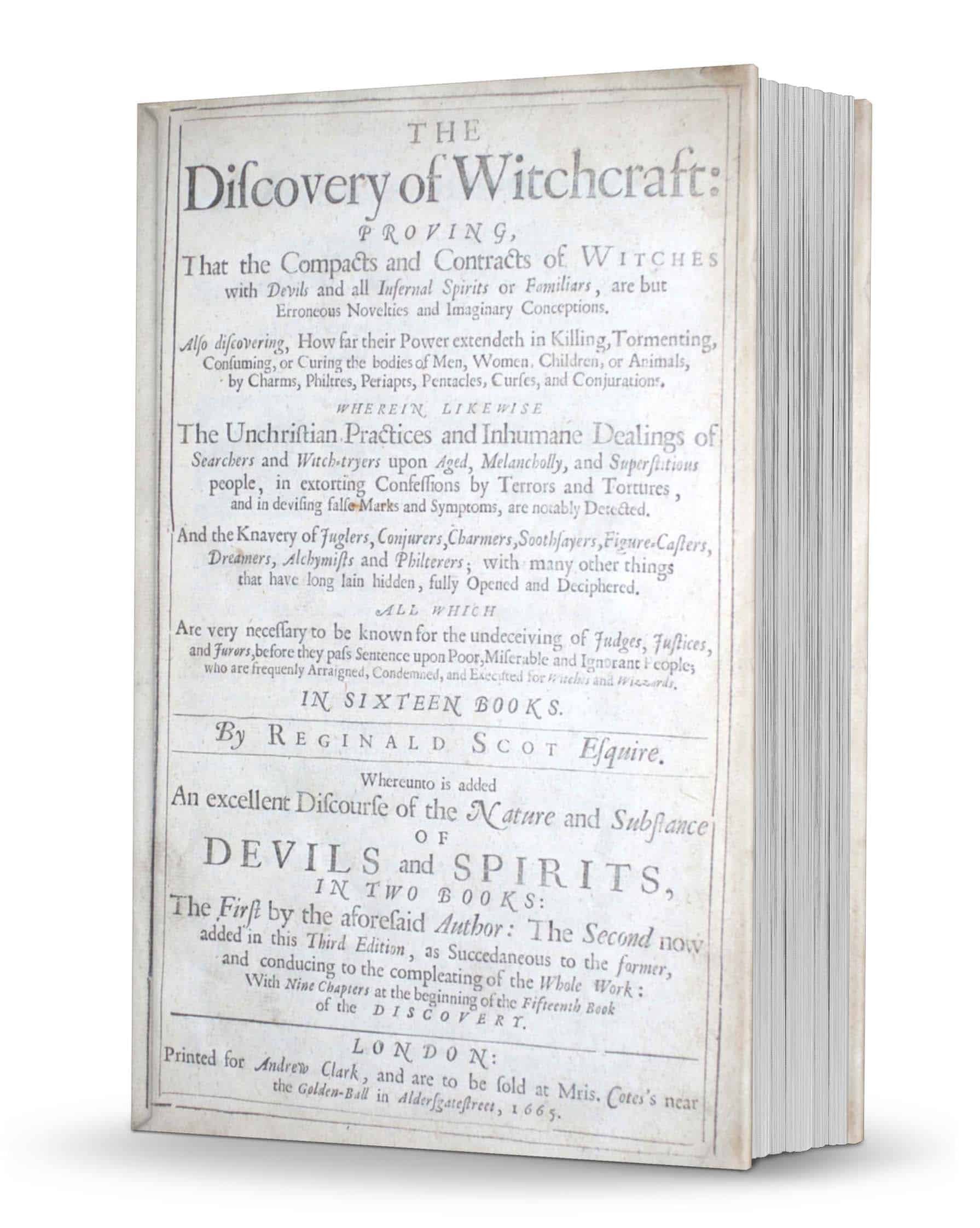 The Discoverie of Witchcraft (Classic Reprint) Reginald